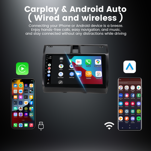 Autoradio Android 2 Din avec Carplay sans fil pour Suzuki Swift 2003-2010, lecteur multimédia, système de navigation, autoradio - Product Image 6