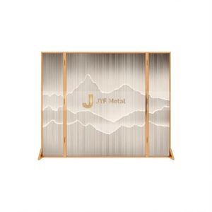 ANN5518 Bespoke Stainless Steel <b>Room</b> <b>Dividers</b> 304 Metal Screen Partition Perfect for Modern Spaces - Product Image 1