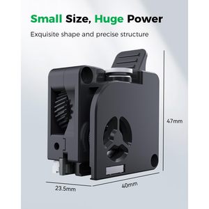 ชุดอุปกรณ์หัวฉีด Creality K2 Series อัตราทด 6.25 ต่อ 1 แรงบิดสูง 80N เกียร์คู่ สำหรับ K2 Plus K2 Pro อุปกรณ์เสริมเครื่องพิมพ์ 3 มิติ - Product Image 6