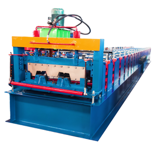 Máquina Popular para Láminas de Acero para Cubiertas, Máquina Personalizada 688 para Cubiertas de Piso, Máquina para Láminas de Acero para Pisos Metálicos, Fabricante Chino - Product Image 5