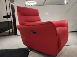 <span class=keywords><strong>Fauteuil</strong></span> <span class=keywords><strong>inclinable</strong></span> manuel moderne <span class=keywords><strong>en</strong></span> <span class=keywords><strong>cuir</strong></span> avec cadre <span class=keywords><strong>en</strong></span> bois, <span class=keywords><strong>pivotant</strong></span>, pour la maison, la villa, l'hôtel, vente <span class=keywords><strong>en</strong></span> gros - Product Image 2