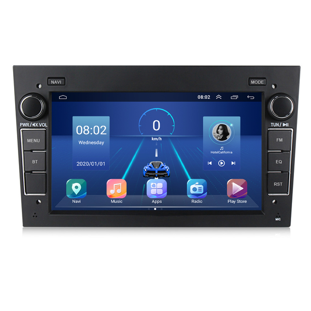 MEKEDE Car DVD Player 2 DIN Android for Opel Vauxhall Astra H G J Vectra Antara Zafira Corsa Vivaro Meriva Veda Navi GPS Radio