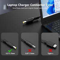 Cargador de Portátil Personalizado 19V 3.42A 65W 5.5*1.7mm Adaptador de Corriente para Computadoras Acer Aspire 1 3 5 E1 E5