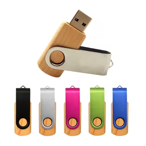Nouveau Logo personnalisé clé USB en <span class=keywords><strong>bois</strong></span> 32 Go 64 Go 3.0 2.0 clé USB pivotante en métal 16 Go 8 Go 4 Go 2 Go 1 Go 2.0 clé USB nouveau - Product Image 1