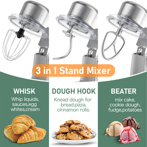 1300W Thực Phẩm Bánh Bánh Mì Trong Nhào Bột Trộn Mini 4.5L/5.5L Bột Trộn Cho Nhà Đứng Máy Trộn - Product Image 2