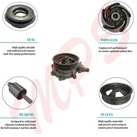 Bomba de agua de repuestos de camiones OE 10570951 1353072 1450153 1570955 apto para motor de la serie SCANIA P G R T