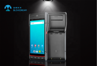 Terminal portable Android Honeywell 5,5 pouces avec lecteur de codes-barres, NFC, Wifi, PDA robuste, appareil portable