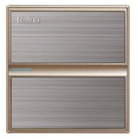 Interrupteur mural 1 bouton 1 voie en acier inoxydable, panneau champagne, usage domestique, durable, norme Bangladesh, Pakistan, Royaume-Uni, vente chaude