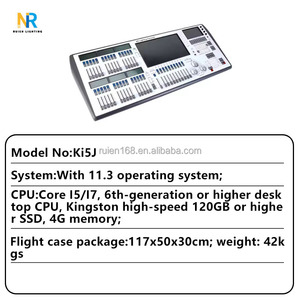 Hiệu suất cao Arena i5 ánh sáng giao diện điều khiển DMX hổ mờ giao diện điều khiển với trường hợp chuyến bay - Product Image 2