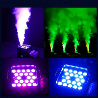 Machine à fumée verticale électrique 3000W en aluminium, colonne DMX LED RGB 12 canaux, 70000 CFM, jet de fumée vers le haut pour spectacle scénique