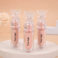 Emballage de tube de brillant à lèvres luxueux Tube rond de 2.6ml Tube de rouge à lèvres brillant liquide cosmétique en forme d'arc
