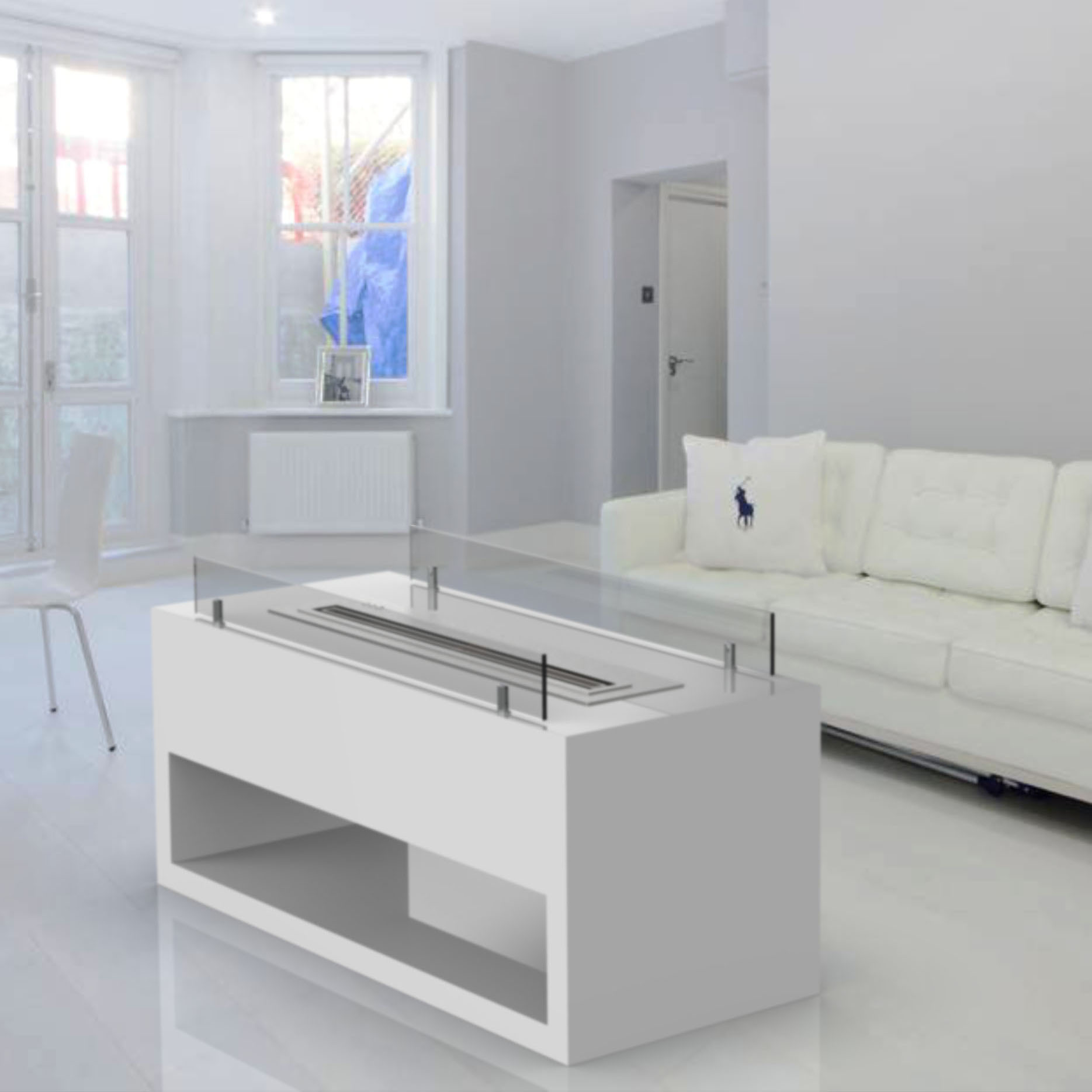 Fabricant Personnalisé Cheminée Bioéthanol Cheminée Table Basse Cheminées