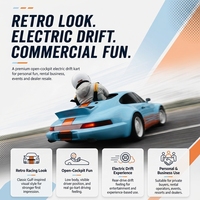 Gokart Eléctrico de Alto Rendimiento de 80 KM/H con Motor de 2500 W y 50 km de Autonomía para Equipos de Carreras al Aire Libre para Adultos Élite