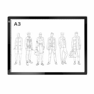 JACC <span class=keywords><strong>A3</strong></span> Slim Tracing Planche à <span class=keywords><strong>Dessin</strong></span> Light Pad pour le Projet en Plastique Acrylique Durable Modèle IDTP001 - Product Image 3
