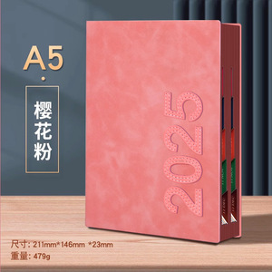 Agenda mensuel et hebdomadaire A5 à prix de gros, carnet de notes personnalisé, calendriers, planificateurs, cadeaux, reliure cousue, OEM/ODM - Product Image 2