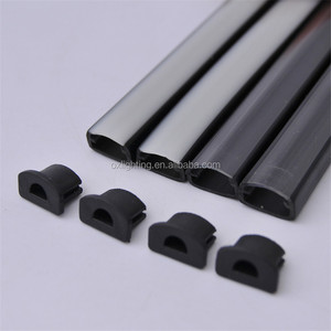 Uốn cong Neon bìa dây cao su ống đùn linh hoạt LED Silicone kênh hồ sơ khuếch tán cho Ribbon LED Strip - Product Image 4