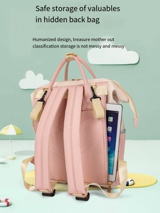 Personalizado recién llegado Mommy Bay impermeable pañal aislado portavasos almacenamiento bebé <span class=keywords><strong>bolsa</strong></span> mochila cochecito organizador mamá <span class=keywords><strong>bolsa</strong></span> - Product Image 6