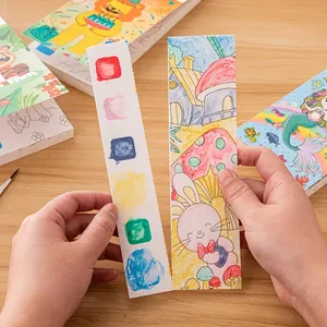 Livre de coloriage à l'aquarelle pour enfants Jumon, ensemble de jouets à dessiner pour les enfants de 7 à 12 ans, 20 feuilles de papier à grain fin T-42 - Product Image 3