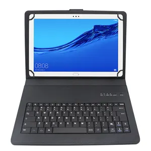10.1 인치 블루투스 무선 태블릿 pc 키보드 케이스 안드로이드 태블릿