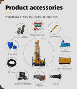 Foreuse hydraulique sur chenilles de 750 m pour forage de puits d'eau - Product Image 6