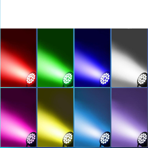 Luz plana para escenario 18x18w LED Par RGBWA UV 6en1, luz para DJ, material <span class=keywords><strong>de</strong></span> aluminio, adecuada para bodas, iglesias, banquetes, bares, discotecas - Product Image 6