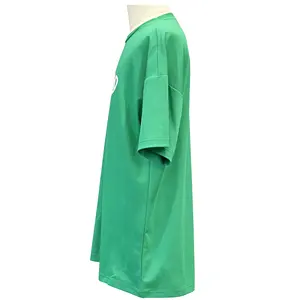थोक ओईएम ग्रीष्मकालीन उच्च गुणवत्ता वाले बड़े आकार के कैजुअल लंबे कस्टम लोगो टी-शर्ट महिलाओं के लिए स्लीपवियरमहिलाओं के लिए छोटी आस्तीन वाली टी-शर्ट ड्रेस