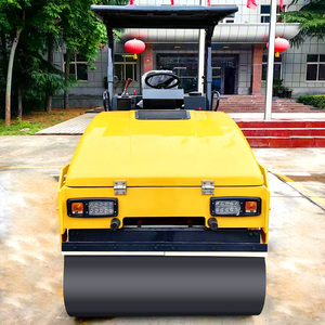 Yeni tasarım titreşimli yol silindiri yol makineleri kompakt 3ton çift davul yol silindiri - Product Image 6