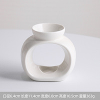 Miaochan Meilleure vente transfrontalière Brûleur d'encens en céramique, Ornement de décoration intérieure, Lampe d'aromathérapie vintage, Anti-chauffe à sec