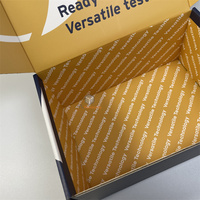 Cajas de correo de color corrugado impresas con logotipo personalizado
