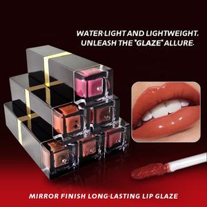 Glossy Lip Stain Lip Plumper Gloss Hidratante Vegano No pegajoso Water Light Mirror Lip Gloss Venta al por mayor - Product Image 2