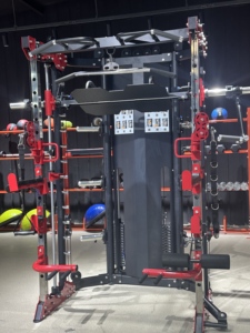Station de fitness multifonction tout-en-un pour la maison : Rack de squat, machine Smith, équipement d'entraînement pour les épaules, la poitrine et les jambes FRM - Product Image 6