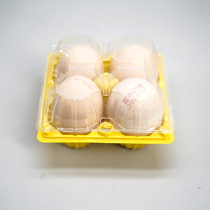 Bán buôn Trọng lượng nhẹ cpet nhựa trong suốt vỏ sò trứng hộp Khay lưu trữ an toàn hộp gà trang trại vỉ gói - Product Image 4