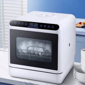 Lavavajillas Automático Pequeño de Sobremesa para el Hogar, sin Instalación, con Desinfección UV Inteligente y Secado - Product Image 1