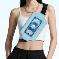 Haute qualité étanche Sports sous-marins Certification IPX8 étanche écran tactile Fanny Pack téléphone portable stockage taille sac