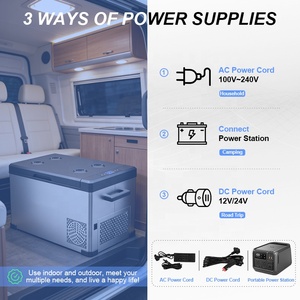 25L 30L 40L 50L 75L Camping Fridge 12V Compressor Portable Car Refrigerator Cooler <strong>Box</strong> Manufacture - Product Image 4