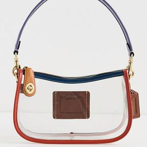 Women's Classic Vintage Waterproof Zipper Crossbody/Shoulder Bag Custom <b>Rainbow</b> PVC Summer Autumn Eco-Friendly Portable Stadium - Product Image 2