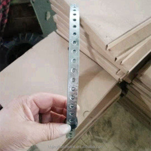 Cinta de Acero Galvanizado Perforada al por Mayor para Refuerzo de Estructuras de Construcción - Product Image 1