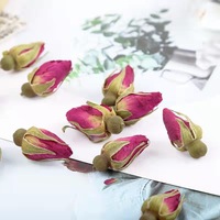 Huou grosir harga murah teh kuncup mawar kualitas baik kelopak mawar alami aroma bunga mawar kering untuk teh
