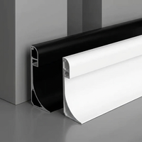 Nouveau design de profilé d'angle de plafond en aluminium pour éclairage encastré, bande LED chaude, canal LED en aluminium blanc