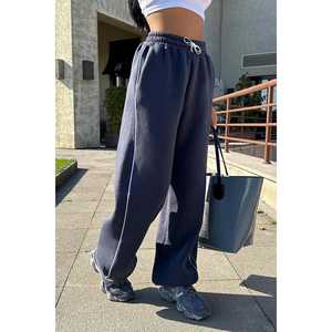Sweatpants gris fumé basiques pour femmes, sweats à capuche et sweat-shirts confortables - Product Image 4
