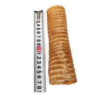 Fourniture directe d'usine Friandises pour chiens de buffle de qualité supérieure Trachée de boeuf Ingrédients naturels Aliments pour chiens séchés pour animaux de compagnie Friandises séchées à l'air