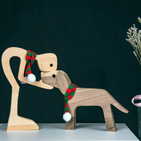 LOGO PERSONNALISÉ maison noël noël maîtresse cadeau en bois artisanat fournitures