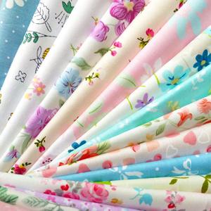 Quilted Floral Pre Cut Cotton Fabric Square Sheets For Handmade <b>Patchwork</b> Craft Projects - Product Image 3