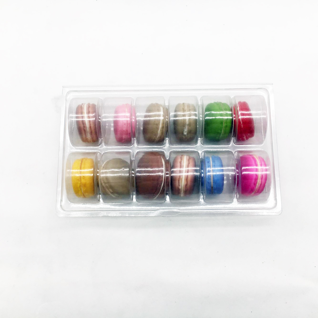 Customized Plastic Clam Shell Packaging Plastic Tray food grade