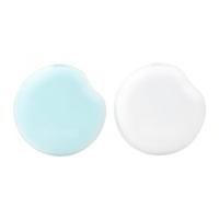 Kemasan Kosmetik Bentuk Cangkang Kosong, Warna Oranye 15g Untuk Krim BB, Logo Custom Tersedia