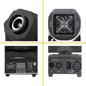 60W Mini Tête Mobile Lavage <span class=keywords><strong>LED</strong></span> RGBW Lumières de Scène 100W Mobile Disco <span class=keywords><strong>Bar</strong></span> KTV DJ Performance Lumières Club Stage Beam Pattern Lights - Product Image 5