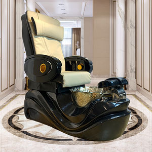 Chaise de pédicure en bois de conception européenne Massage des pieds <span class=keywords><strong>spa</strong></span> luxueux pour les ongles avec prix de luxe en bois à vendre fournisseur de Singapour - Product Image 2