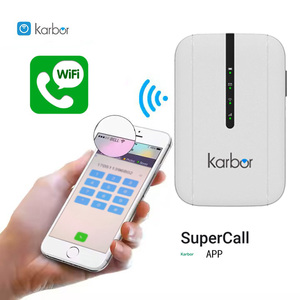 Router WiFi Portátil para Exteriores Karbor MF211 4G LTE, Velocidad de 300 Mbps, Ranura para Tarjeta SIM 4G LTE y WiFi, Aplicación Super Call para iOS y Android - Product Image 1