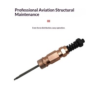 Fixations à broches hexagonales à ressort Hitec série DNSMA-2.5 pour la maintenance structurelle des aéronefs et de l'aviation