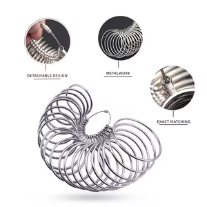 आवश्यक धातु कंगन मापने उपकरण 1-27 गोल अंडाकार कोण सिजर ब्रेसलेट सिज़र ब्रेसलेट सिज़र गेज बनाने के लिए - Product Image 2